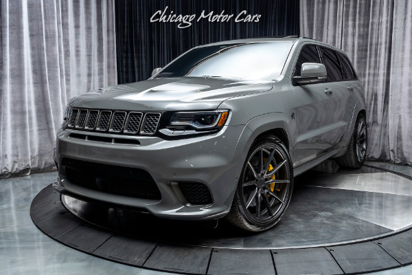 Used 2019 Jeep Grand Cherokee Trackhawk SUV MSRP $98K+ SIGNATURE LEATHER! BEST COLOR! Upgrades$$ for sale Sold at Chicago Motor Cars in West Chicago IL 60185 2