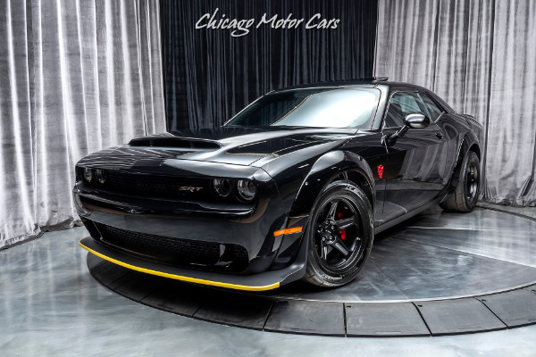 Used 2018 Dodge Challenger SRT Demon Coupe ONLY 50 MILES! DEMON CRATE INCLUDED! for sale Sold at Chicago Motor Cars in West Chicago IL 60185 2