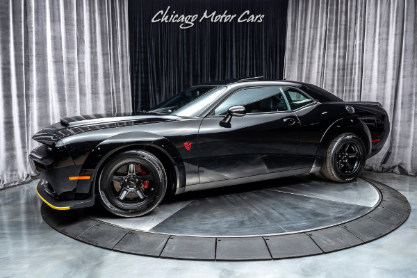 Used 2018 Dodge Challenger SRT Demon Coupe ONLY 50 MILES! DEMON CRATE INCLUDED! for sale Sold at Chicago Motor Cars in West Chicago IL 60185 1