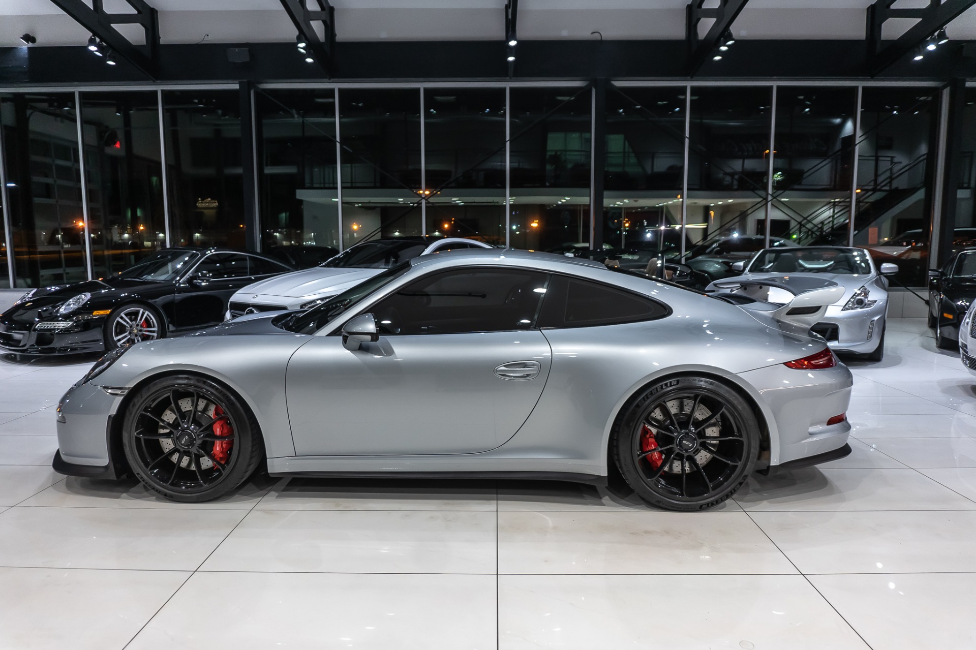 Used-2015-Porsche-911-GT3-Coupe-MSRP-148K-GUARDS-RED-STITCHING-FRONT-LIFT-GMG-EXHAUST