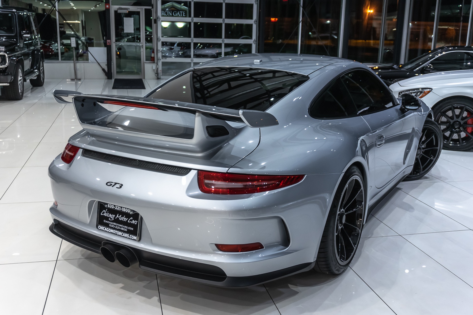 Used-2015-Porsche-911-GT3-Coupe-MSRP-148K-GUARDS-RED-STITCHING-FRONT-LIFT-GMG-EXHAUST