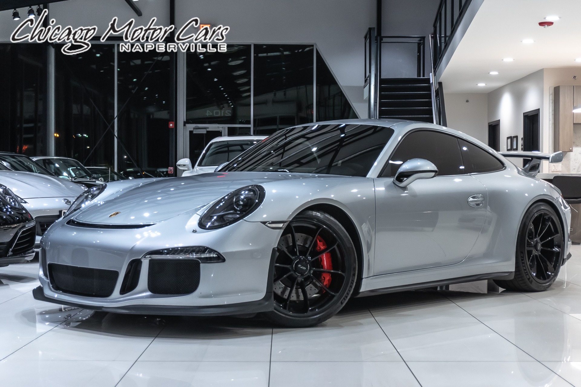 Used-2015-Porsche-911-GT3-Coupe-MSRP-148K-GUARDS-RED-STITCHING-FRONT-LIFT-GMG-EXHAUST