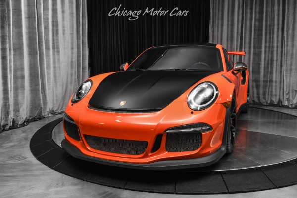 Used 2016 Porsche 911 GT3 RS LAVA ORANGE! Full PPF! DUNDON EXHAUST! CARBON BUCKETS! for sale Sold at Chicago Motor Cars in West Chicago IL 60185 2
