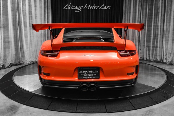 Used 2016 Porsche 911 GT3 RS LAVA ORANGE! Full PPF! DUNDON EXHAUST! CARBON BUCKETS! for sale Sold at Chicago Motor Cars in West Chicago IL 60185 4