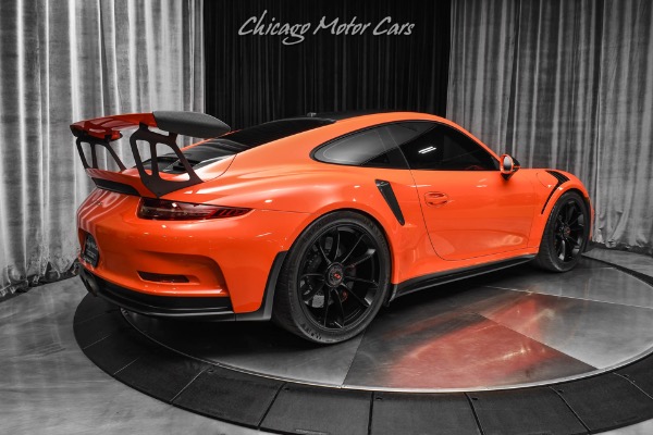 Used 2016 Porsche 911 GT3 RS LAVA ORANGE! Full PPF! DUNDON EXHAUST! CARBON BUCKETS! for sale Sold at Chicago Motor Cars in West Chicago IL 60185 5