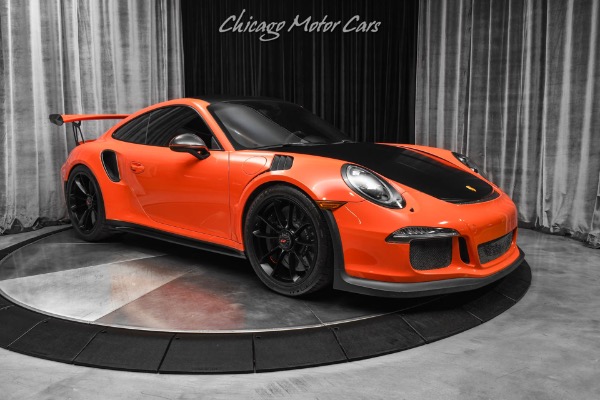 Used 2016 Porsche 911 GT3 RS LAVA ORANGE! Full PPF! DUNDON EXHAUST! CARBON BUCKETS! for sale Sold at Chicago Motor Cars in West Chicago IL 60185 6