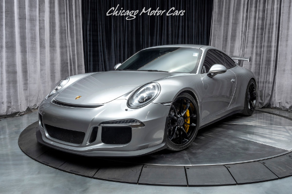 Used 2015 Porsche 911 GT3 Coupe MSRP $158k+ Ceramic Brakes Axle Lift Carbon Buckets GMG Upgrades! CPO for sale Sold at Chicago Motor Cars in West Chicago IL 60185 2