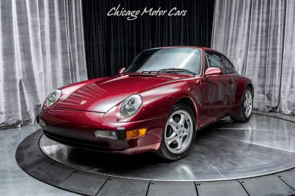 Used 1997 Porsche 911 Carrera Coupe 6 Speed Manual! Arena Red Metallic! Serviced! for sale Sold at Chicago Motor Cars in West Chicago IL 60185 2