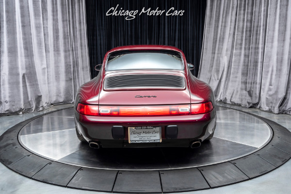 Used 1997 Porsche 911 Carrera Coupe 6 Speed Manual! Arena Red Metallic! Serviced! for sale Sold at Chicago Motor Cars in West Chicago IL 60185 4