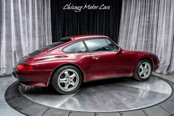 Used 1997 Porsche 911 Carrera Coupe 6 Speed Manual! Arena Red Metallic! Serviced! for sale Sold at Chicago Motor Cars in West Chicago IL 60185 5