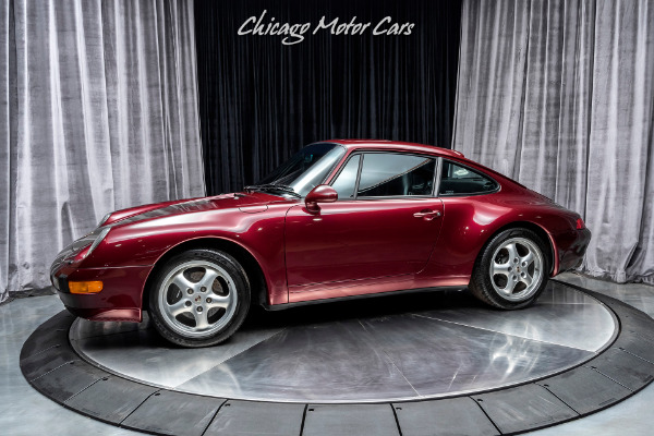 Used 1997 Porsche 911 Carrera Coupe 6 Speed Manual! Arena Red Metallic! Serviced! for sale Sold at Chicago Motor Cars in West Chicago IL 60185 1