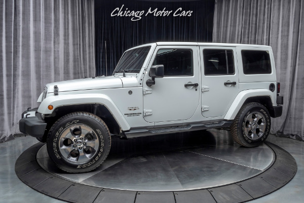 Used 2016 Jeep Wrangler Unlimited Sahara 4X4 SUV MSRP $47K+ FREEDOM HARDTOP! for sale Sold at Chicago Motor Cars in West Chicago IL 60185 1