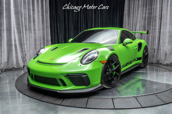Used 2019 Porsche 911 GT3 RS Axle Lift PCCBs Carbon Fiber Lightweight Buckets! Lizzard Green! for sale Sold at Chicago Motor Cars in West Chicago IL 60185 2