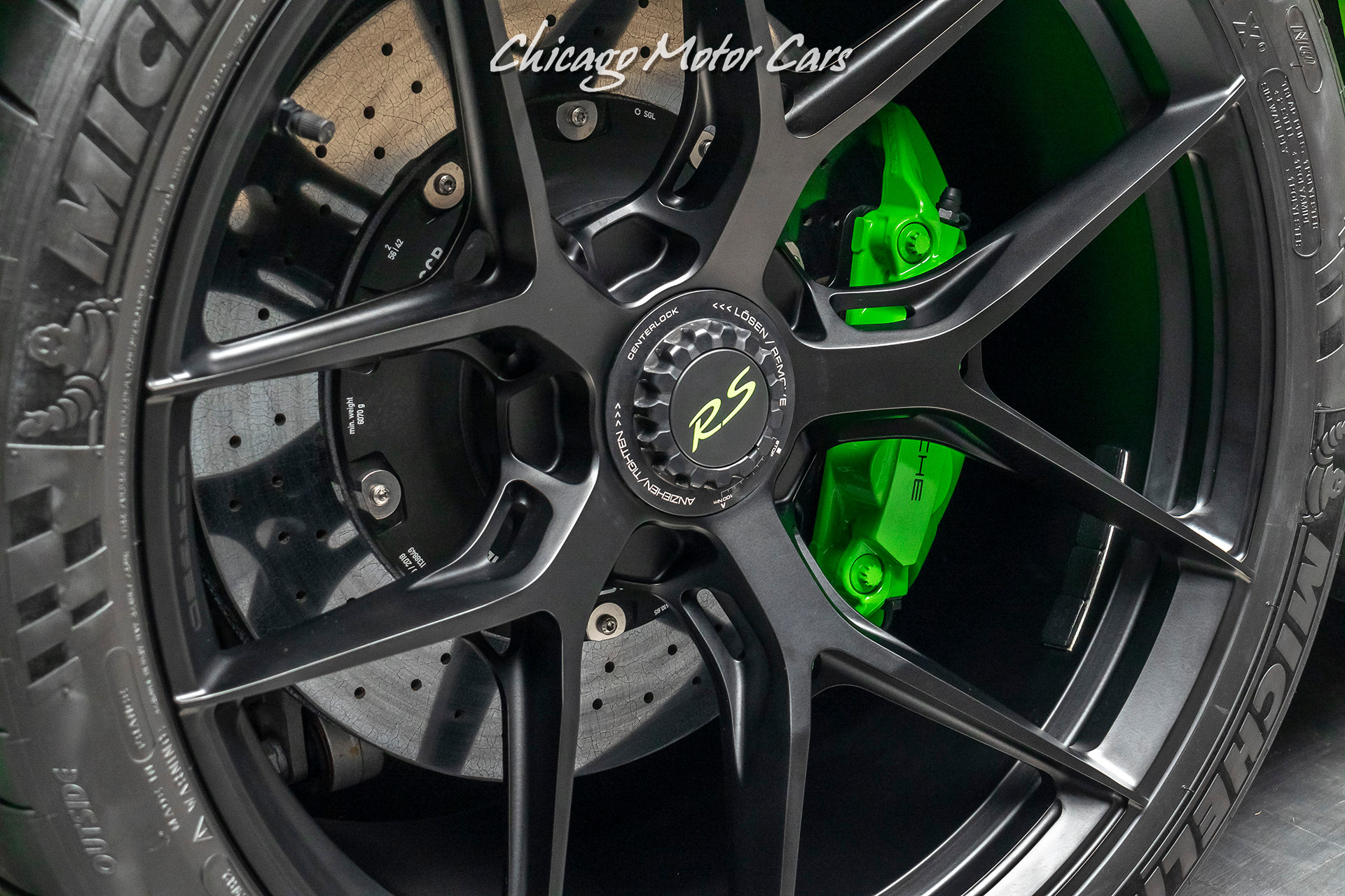 Used-2019-Porsche-911-GT3-RS-Axle-Lift-PCCBs-Carbon-Fiber-Lightweight-Buckets-Lizzard-Green