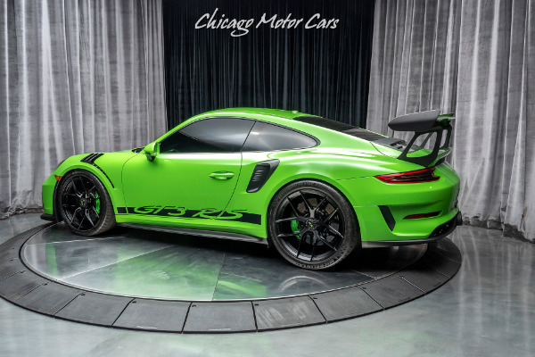 Used 2019 Porsche 911 GT3 RS Axle Lift PCCBs Carbon Fiber Lightweight Buckets! Lizzard Green! for sale Sold at Chicago Motor Cars in West Chicago IL 60185 3