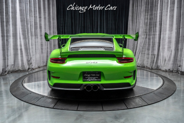 Used 2019 Porsche 911 GT3 RS Axle Lift PCCBs Carbon Fiber Lightweight Buckets! Lizzard Green! for sale Sold at Chicago Motor Cars in West Chicago IL 60185 4
