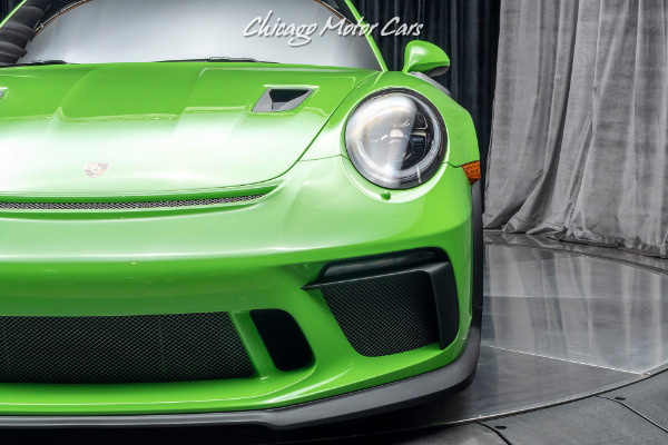 Used-2019-Porsche-911-GT3-RS-Axle-Lift-PCCBs-Carbon-Fiber-Lightweight-Buckets-Lizzard-Green