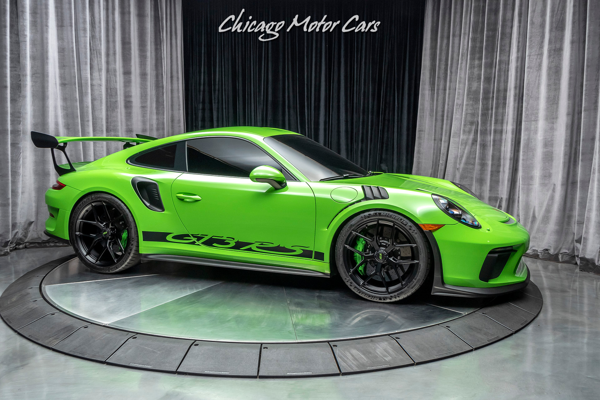 Used-2019-Porsche-911-GT3-RS-Axle-Lift-PCCBs-Carbon-Fiber-Lightweight-Buckets-Lizzard-Green