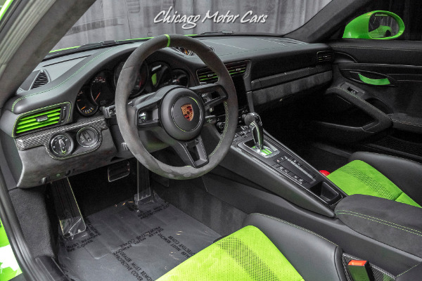 Used-2019-Porsche-911-GT3-RS-Axle-Lift-PCCBs-Carbon-Fiber-Lightweight-Buckets-Lizzard-Green