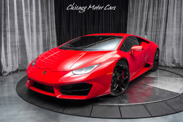 Used 2017 Lamborghini Huracan LP580-2 Coupe MSRP $232K+ TRANSPARENT ENGINE BONNET! FRONT LIFT! for sale Sold at Chicago Motor Cars in West Chicago IL 60185 2