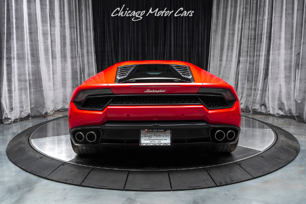 Used 2017 Lamborghini Huracan LP580-2 Coupe MSRP $232K+ TRANSPARENT ENGINE BONNET! FRONT LIFT! for sale Sold at Chicago Motor Cars in West Chicago IL 60185 4