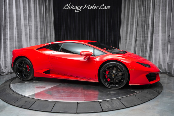 Used 2017 Lamborghini Huracan LP580-2 Coupe MSRP $232K+ TRANSPARENT ENGINE BONNET! FRONT LIFT! for sale Sold at Chicago Motor Cars in West Chicago IL 60185 6
