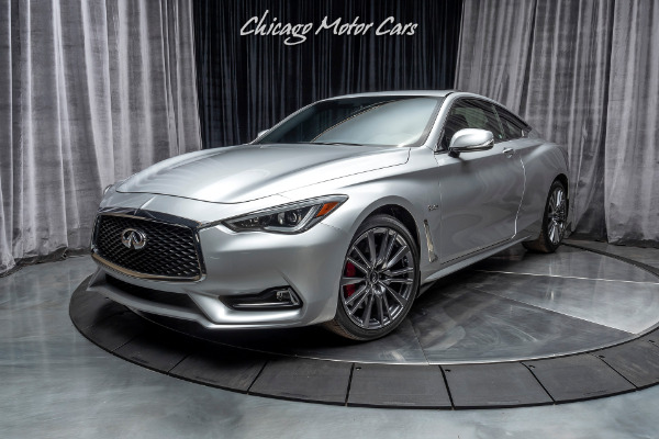 Used 2017 INFINITI Q60 Red Sport 400 AWD Coupe MSRP $57K+ PREMIUM PLUS PACKAGE! for sale Sold at Chicago Motor Cars in West Chicago IL 60185 2