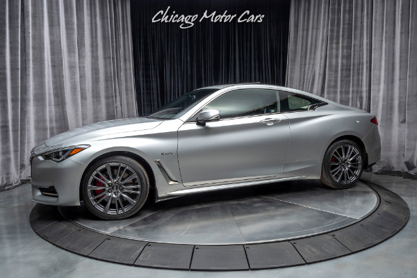 Used 2017 INFINITI Q60 Red Sport 400 AWD Coupe MSRP $57K+ PREMIUM PLUS PACKAGE! for sale Sold at Chicago Motor Cars in West Chicago IL 60185 1