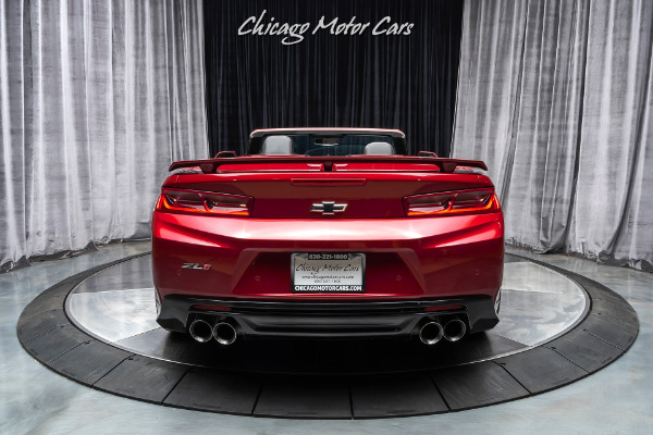 Used 2018 Chevrolet Camaro ZL1 Convertible 10 SPEED AUTOMATIC-NAV-CARBON FIBER for sale Sold at Chicago Motor Cars in West Chicago IL 60185 4