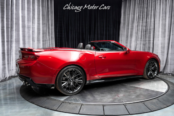 Used 2018 Chevrolet Camaro ZL1 Convertible 10 SPEED AUTOMATIC-NAV-CARBON FIBER for sale Sold at Chicago Motor Cars in West Chicago IL 60185 5