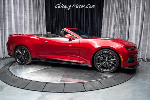 Used 2018 Chevrolet Camaro ZL1 Convertible 10 SPEED AUTOMATIC-NAV-CARBON FIBER for sale Sold at Chicago Motor Cars in West Chicago IL 60185 6