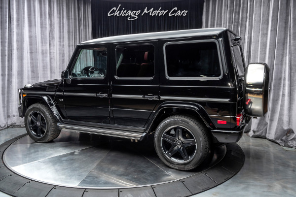 Used 2017 Mercedes-Benz G550 4Matic SUV MSRP $125,775+ designo Classic Red Nappa Leather! for sale Sold at Chicago Motor Cars in West Chicago IL 60185 3