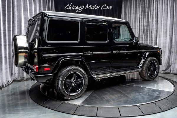 Used 2017 Mercedes-Benz G550 4Matic SUV MSRP $125,775+ designo Classic Red Nappa Leather! for sale Sold at Chicago Motor Cars in West Chicago IL 60185 5
