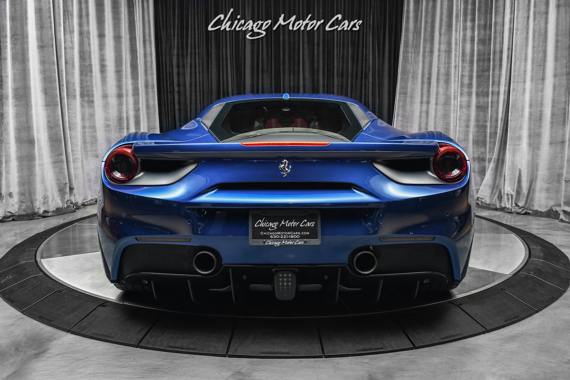 Used-2017-Ferrari-488-GTB-RARE-Color-RYFT-EXHAUST-FRESH-SERVICE-Loaded-Spec-Incl-Front-Lift