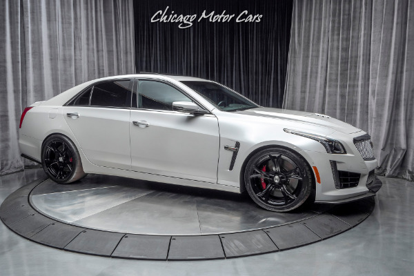 Used 2018 Cadillac CTS-V Sedan 881 RWHP! $25K+ IN UPGRADES! RECARO RACING SEATS+ LUXURY PACKAGE! for sale Sold at Chicago Motor Cars in West Chicago IL 60185 6