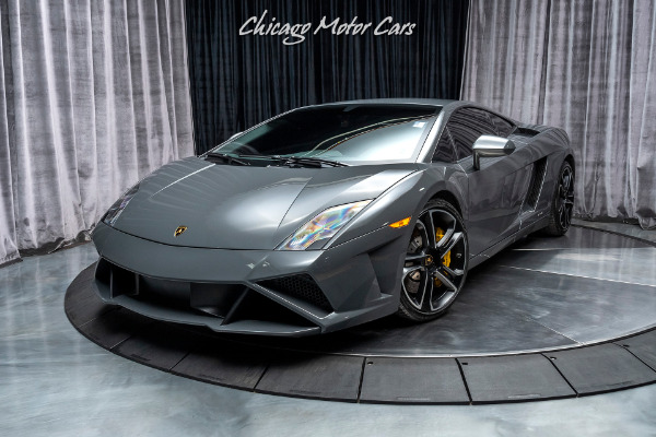 Used 2013 Lamborghini Gallardo LP560-4 Coupe MSRP $232K+ RARE GRIGIO TELESTO! CARBON FIBER! for sale Sold at Chicago Motor Cars in West Chicago IL 60185 2