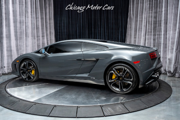 Used 2013 Lamborghini Gallardo LP560-4 Coupe MSRP $232K+ RARE GRIGIO TELESTO! CARBON FIBER! for sale Sold at Chicago Motor Cars in West Chicago IL 60185 3