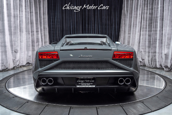 Used 2013 Lamborghini Gallardo LP560-4 Coupe MSRP $232K+ RARE GRIGIO TELESTO! CARBON FIBER! for sale Sold at Chicago Motor Cars in West Chicago IL 60185 4