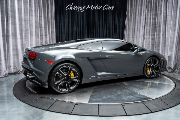Used 2013 Lamborghini Gallardo LP560-4 Coupe MSRP $232K+ RARE GRIGIO TELESTO! CARBON FIBER! for sale Sold at Chicago Motor Cars in West Chicago IL 60185 5