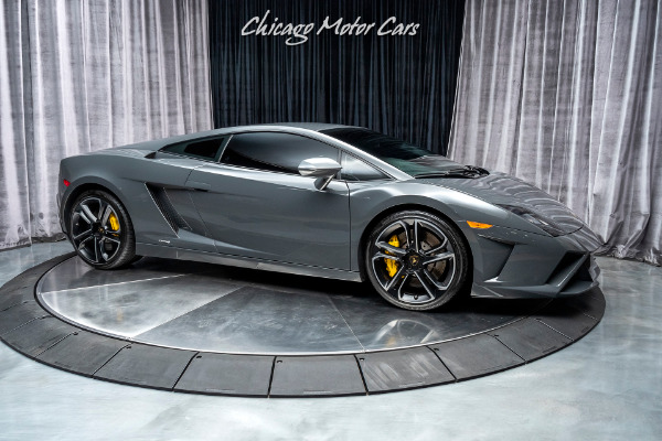 Used 2013 Lamborghini Gallardo LP560-4 Coupe MSRP $232K+ RARE GRIGIO TELESTO! CARBON FIBER! for sale Sold at Chicago Motor Cars in West Chicago IL 60185 6