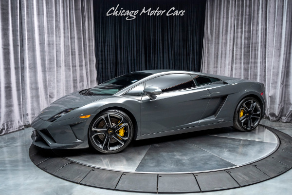 Used 2013 Lamborghini Gallardo LP560-4 Coupe MSRP $232K+ RARE GRIGIO TELESTO! CARBON FIBER! for sale Sold at Chicago Motor Cars in West Chicago IL 60185 1