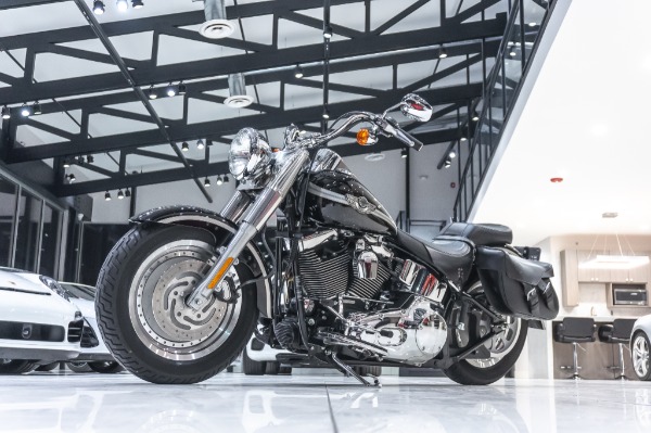 Used 2003 Harley-Davidson FXST SOFTAIL FATBOY 100TH ANNIVERSARY EDITION 1450CC! ONLY 3400 MILES! for sale Sold at Chicago Motor Cars in West Chicago IL 60185 3