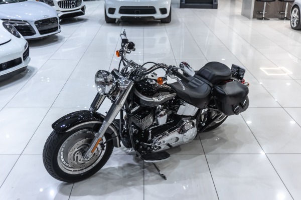 Used 2003 Harley-Davidson FXST SOFTAIL FATBOY 100TH ANNIVERSARY EDITION 1450CC! ONLY 3400 MILES! for sale Sold at Chicago Motor Cars in West Chicago IL 60185 4