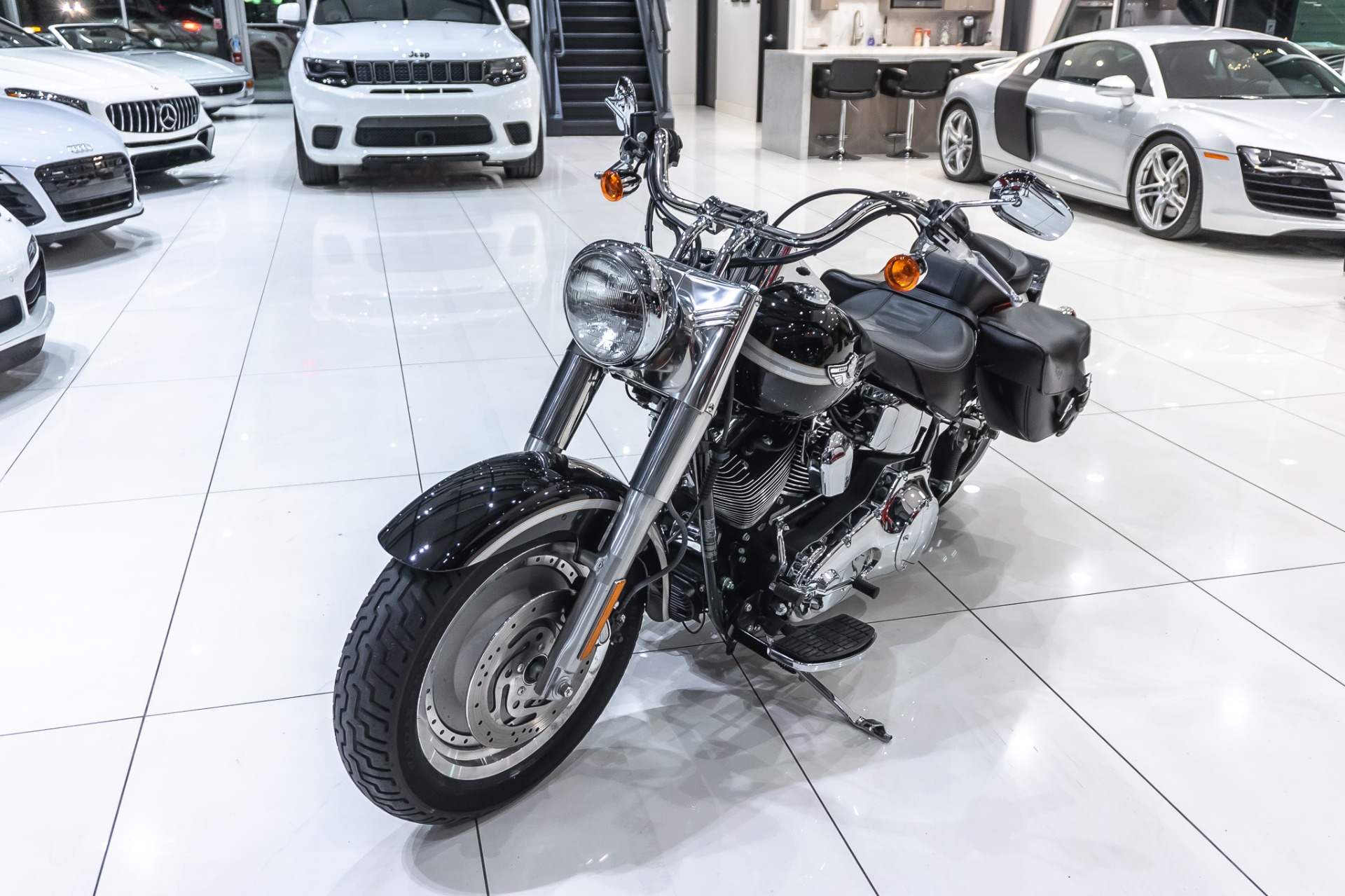 【中古】 High Cost of Low Living HughDillon Used 2003 Harley-Davidson FXST SOFTAIL FATBOY 100TH ANNIVERSARY