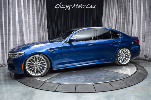 Used 2018 BMW M5 Sedan Original MSRP $121k+ HRE PERFORMANCE WHEELS! for sale Sold at Chicago Motor Cars in West Chicago IL 60185 1