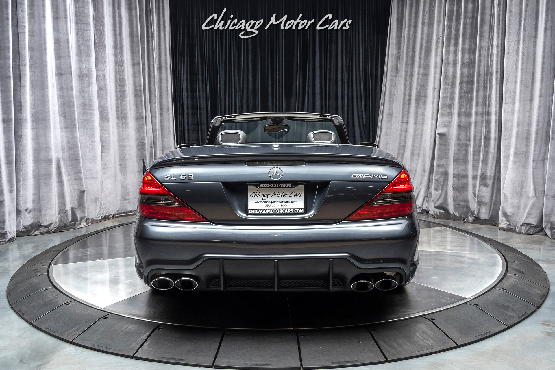 Used-2009-Mercedes-Benz-SL63-AMG-Convertible-PREMIUM-P1-Package-ONLY-37K-MILES