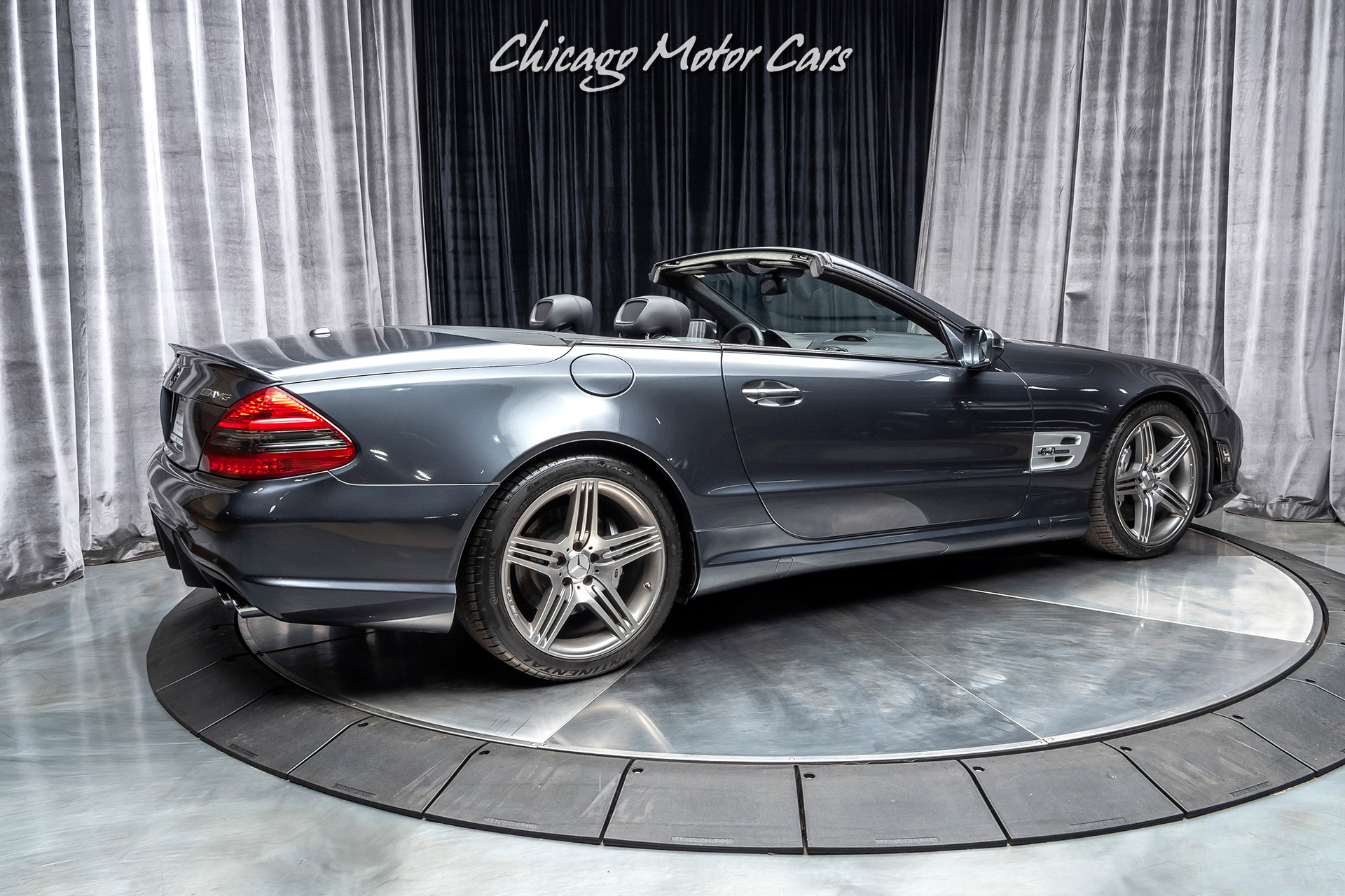 Used-2009-Mercedes-Benz-SL63-AMG-Convertible-PREMIUM-P1-Package-ONLY-37K-MILES