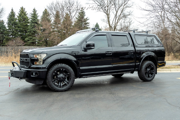 Used 2016 Ford F-150 Lariat Supercrew Pick-Up Truck LOADED WITH UPGRADES! for sale Sold at Chicago Motor Cars in West Chicago IL 60185 1