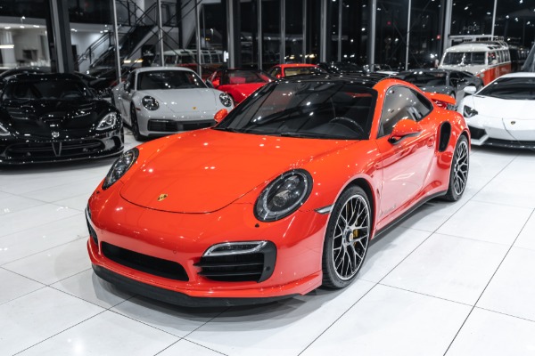 Used-2016-Porsche-911-Turbo-S-Coupe-MSRP-196685-Lava-Orange-Cobb-Tune-Soul-Exhaust