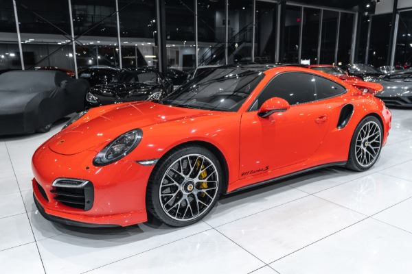 Used-2016-Porsche-911-Turbo-S-Coupe-MSRP-196685-Lava-Orange-Cobb-Tune-Soul-Exhaust